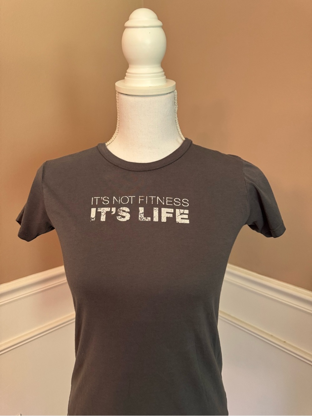 Equinox "It’s Not Fitness It’s Life" Graphic T-Shirt - Women’s Medium